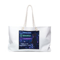Weekender Bag — Knowledge • Resources • Sovereignty Travel Tote (Tools to Your Best Life)