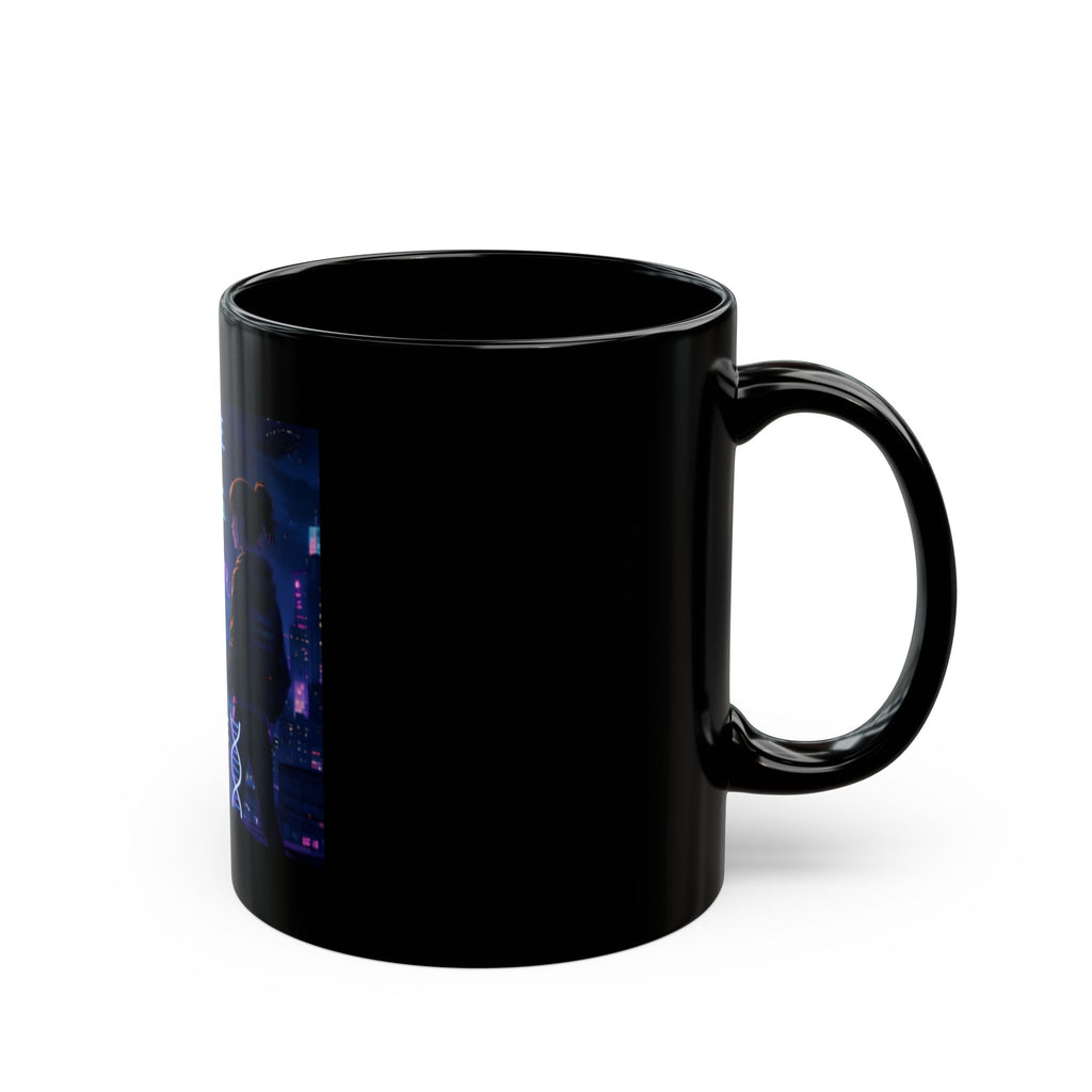 Empowerment Mug — "Knowledge. Resources. Sovereignty." Cyberpunk Coffee Cup (11oz/15oz)