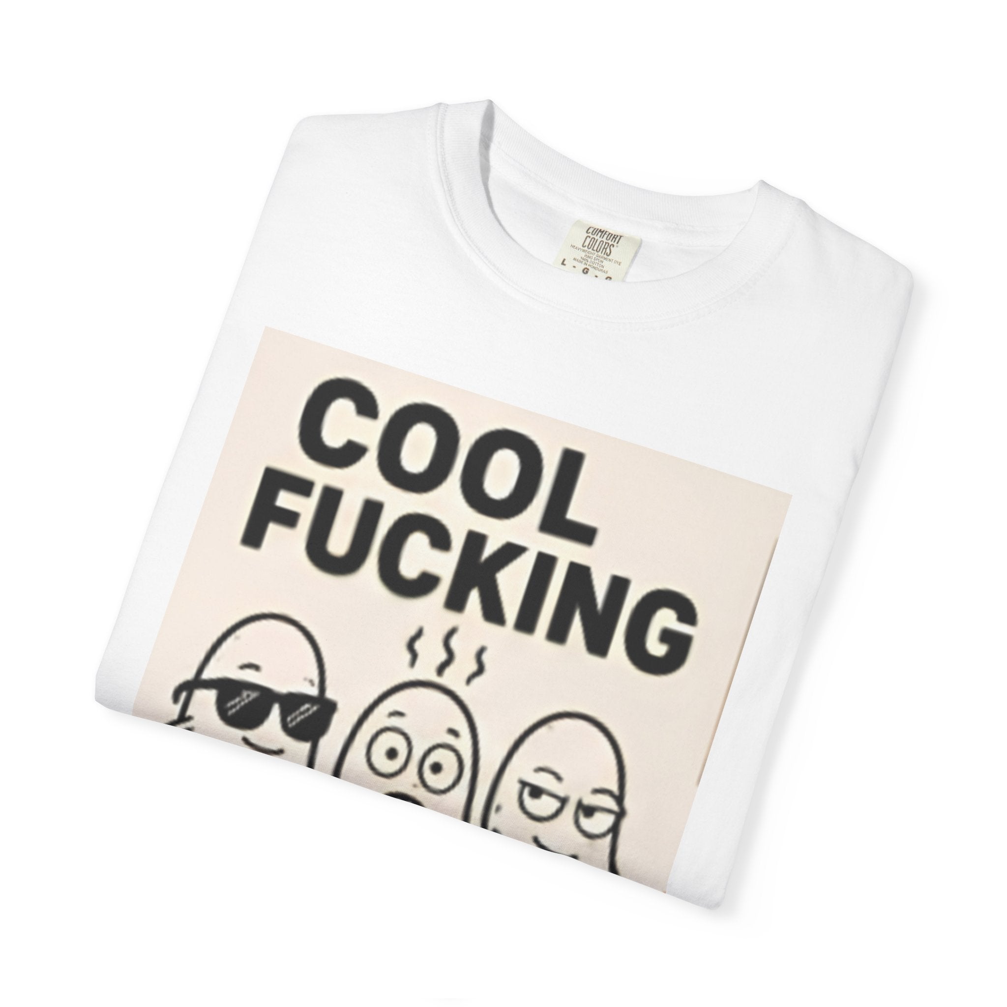 Cool Fucking Beans T-Shirt — Funny Retro Bean Characters Graphic Tee