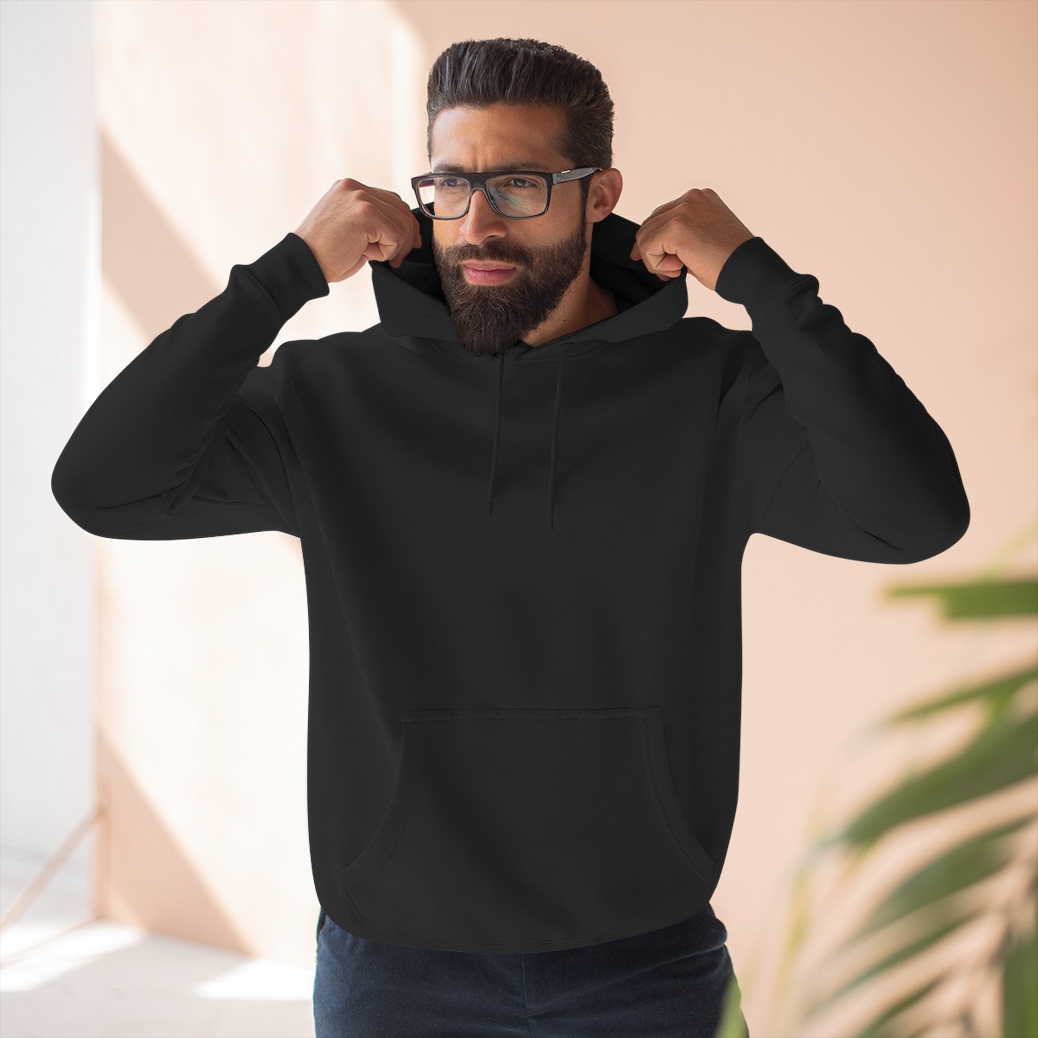 Hoodie - "Knowledge. Resources. Sovereignty." Motivational Graphic Fleece Hoodie