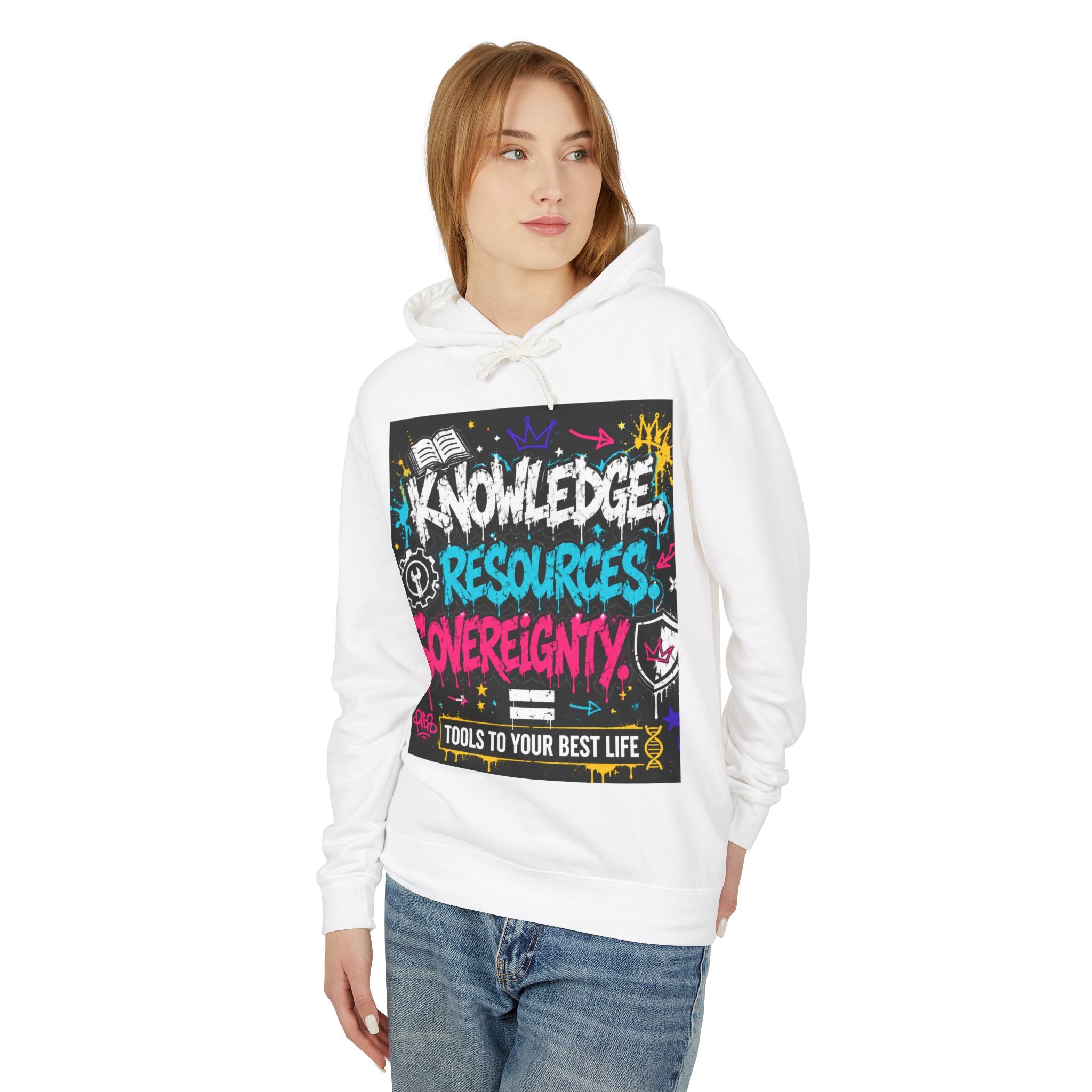 Unisex Lightweight Hooded Sweatshirt