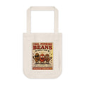 Tote Bag — "Cool Fucking Beans" Vintage Cartoon Canvas Tote