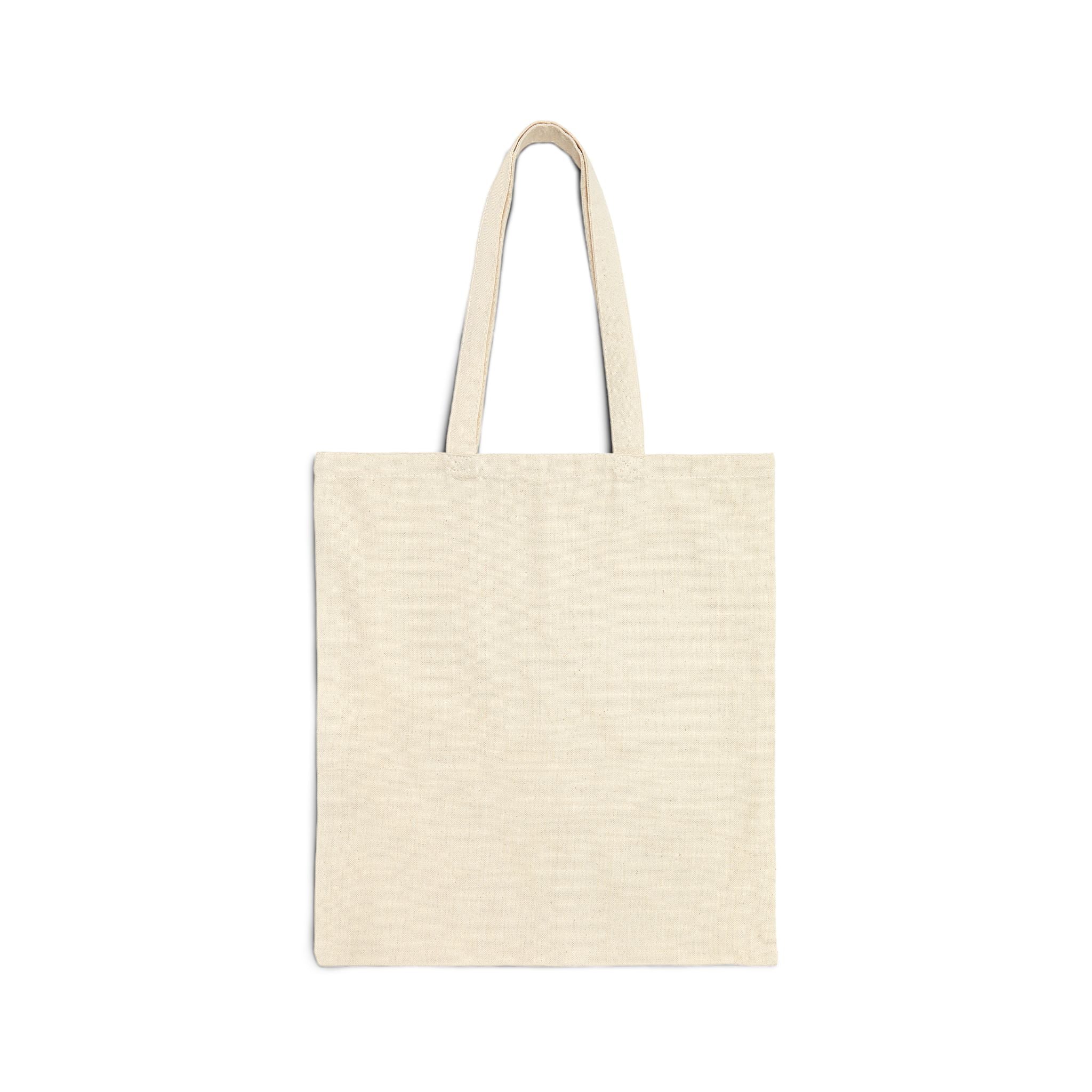 Canvas Tote Bag — Inspirational 'Knowledge, Resources, Support' Quote Design