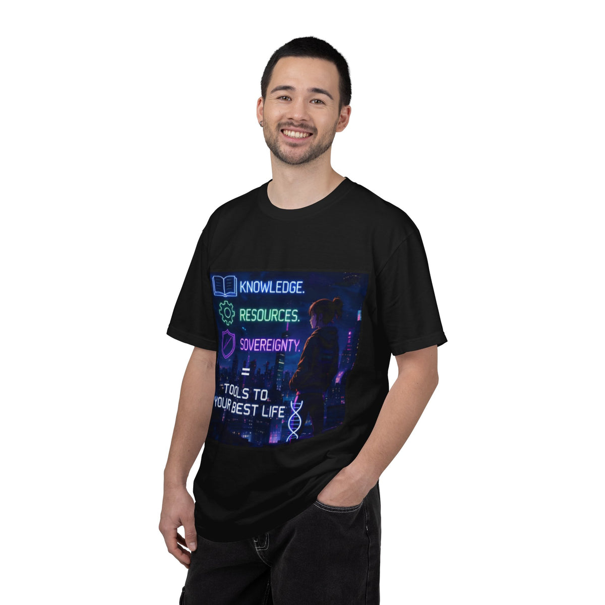 Tools to Your Best Life T-Shirt — Knowledge, Resources, Sovereignty Graphic Tee
